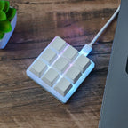 9 Keys RGB Macropad Mechanical Keyboard.