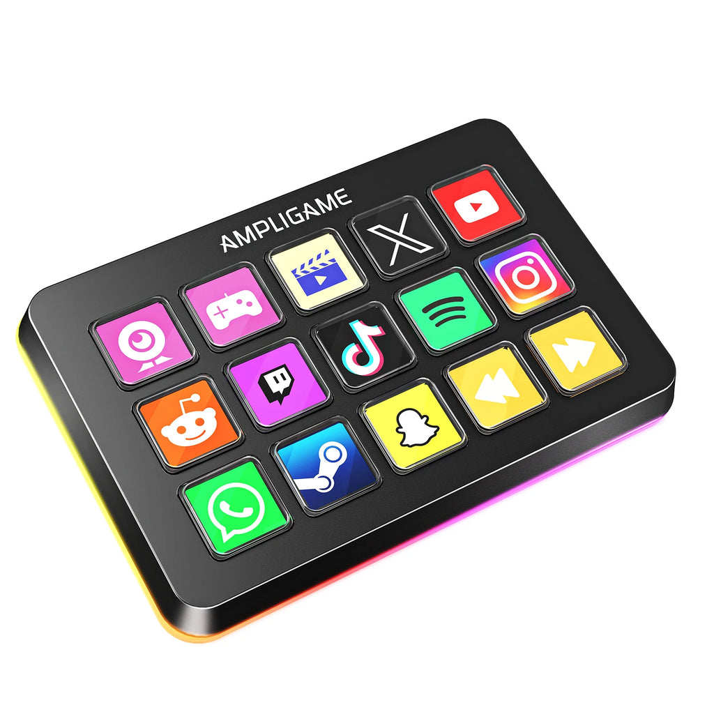 FIFINE D6 15-Key Programmable Macro Board.