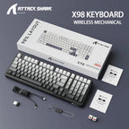 Attack Shark X98 Wireless Mechanical Keyboard.