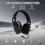 ATTACK SHARK L90 Ultralight Wireless Gaming Headset.