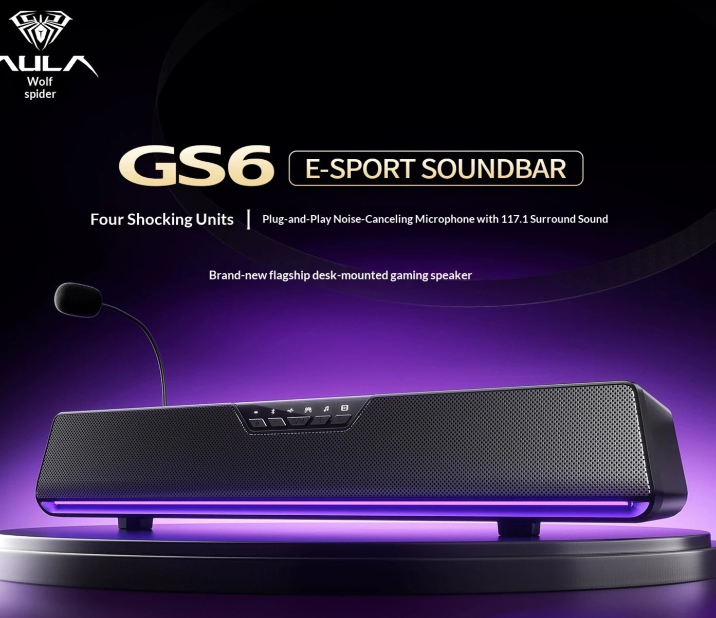 AULA GS6Pro Desktop Speaker.