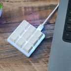 9 Keys RGB Macropad Mechanical Keyboard.