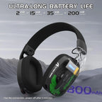 ATTACK SHARK L90 Ultralight Wireless Gaming Headset.