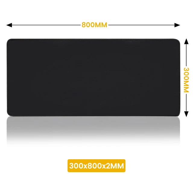 Mousepad XXL Black.