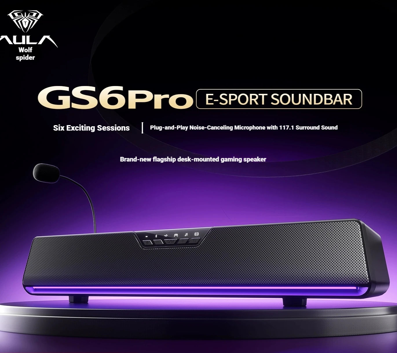 AULA GS6Pro Desktop Speaker.