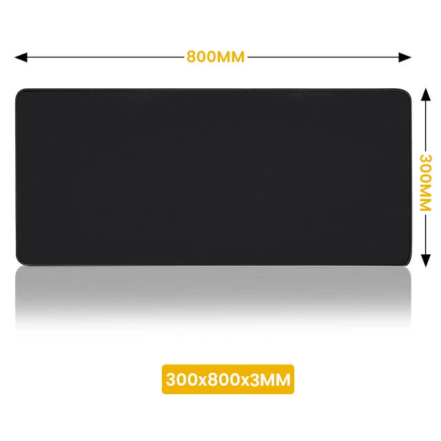 Mousepad XXL Black.