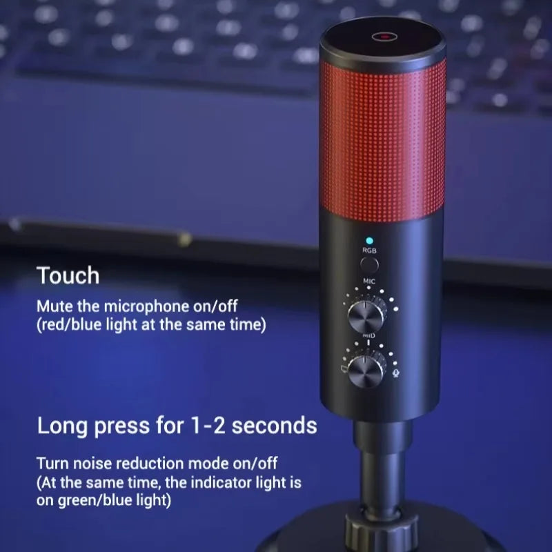 USB Microphone with boom.