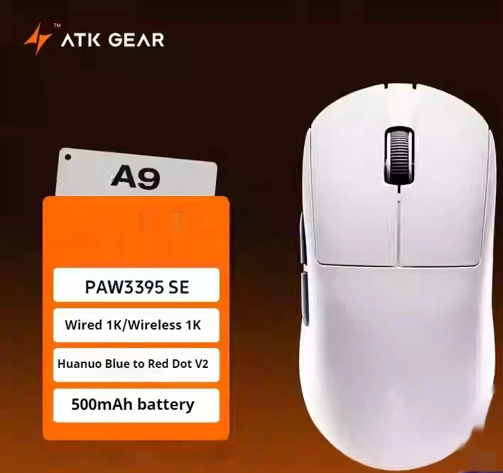 ATK A9 Wireless Gaming Mouse Tri-Mode.