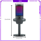 USB microphone with stand.