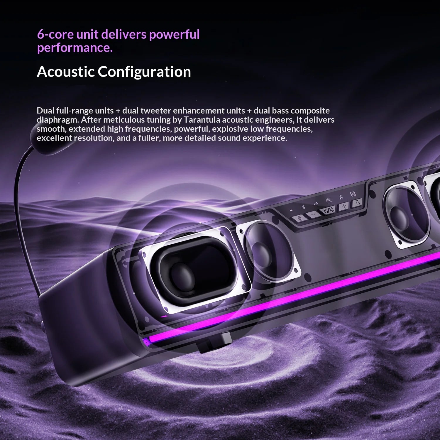 AULA GS6Pro Desktop Speaker.