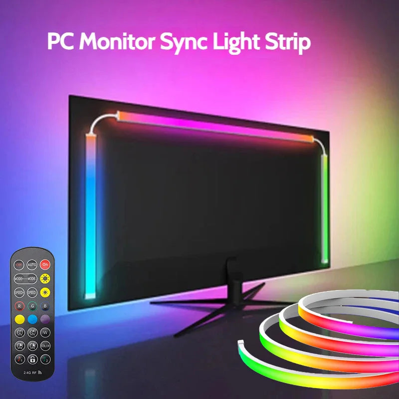 24-34inch Monitor LED RGBIC Backlight kit.